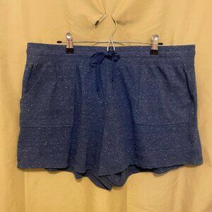 WOMEN'S BLUE ATHLETC WORKS SHORTS